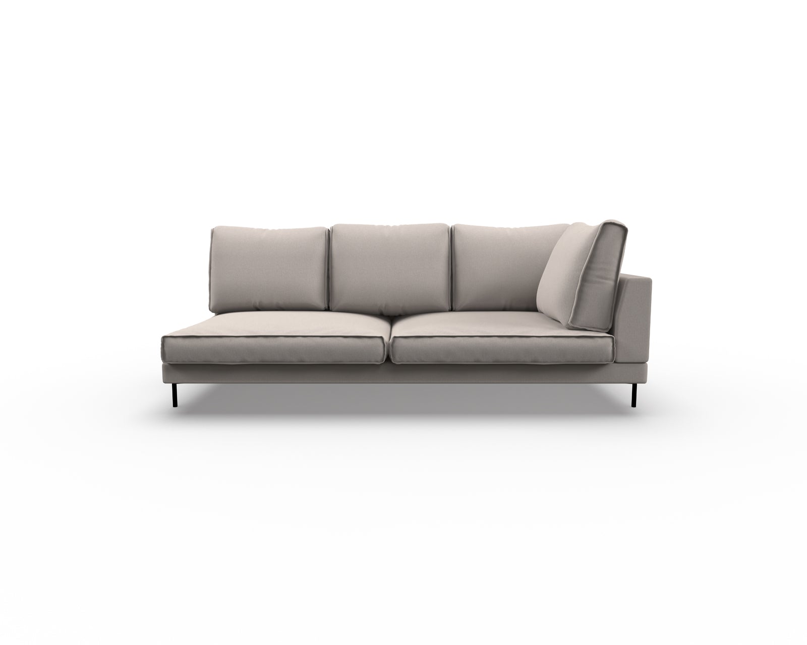 Fold 2.5 Seater Sofa with Right Arm